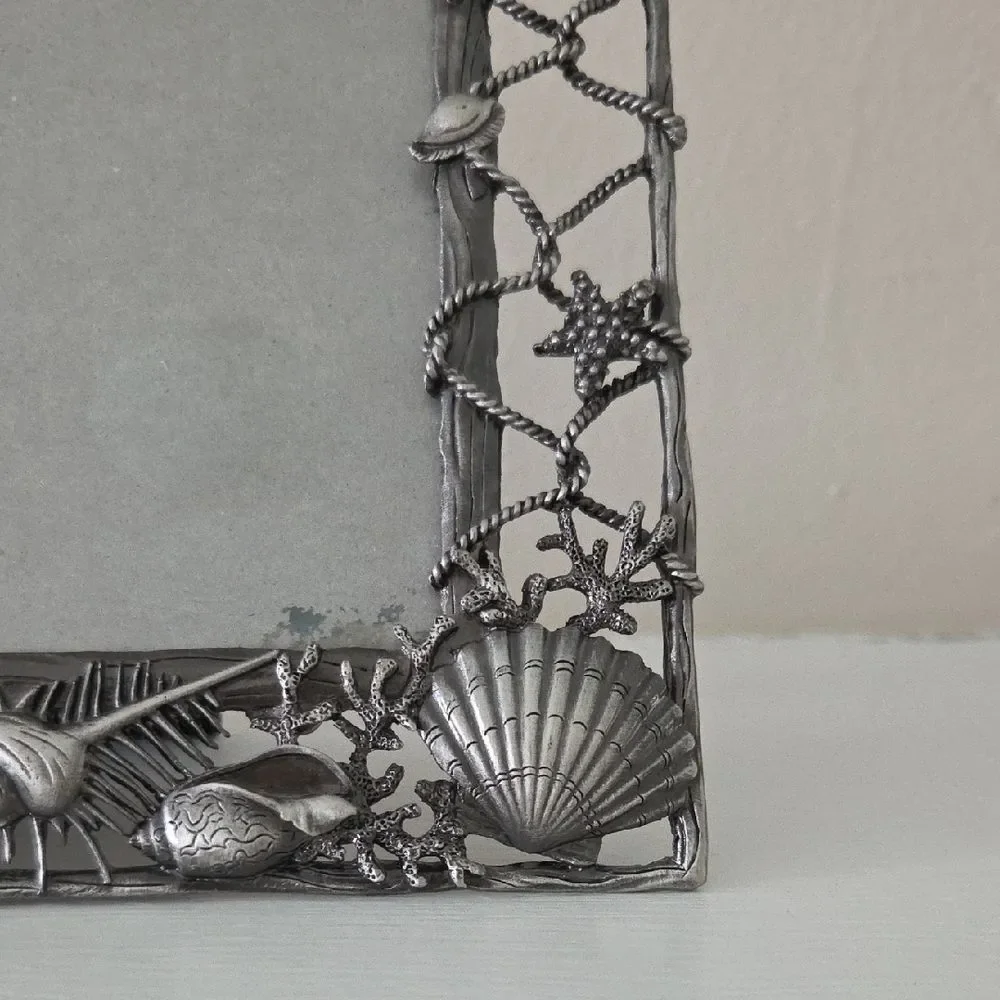 Nautical Silver Photo Frame